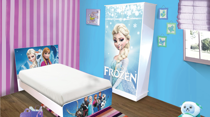 Frozen bedroom hotsell furniture set